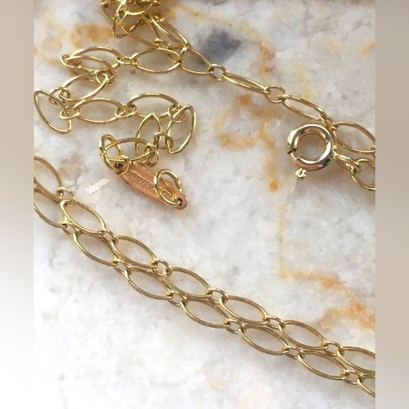 Tiffany & Co. 18k Yellow Gold Oval Link 36” Chain - Picture 4 of 8
